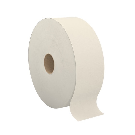TANDEM JUMBO ROLL TISSUE 2-PLY 3.5X1400 WHITE