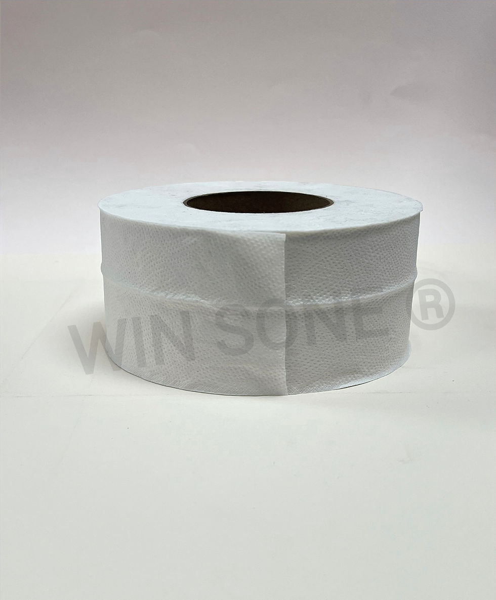 JUMBO ROLL TISSUE 2-PLY 3.3X1000 WHITE
