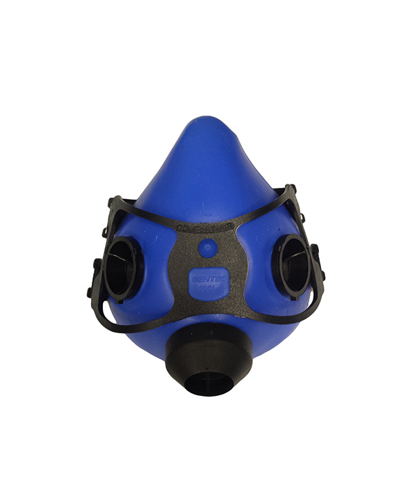 100 Silicone Rubber  Facepiece assembly , Large