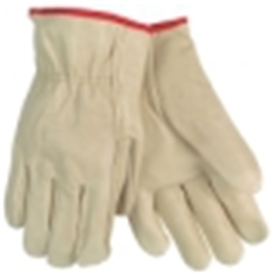 ANCHOR 6120M LEATHER DRIVERS GLOVE ELASTIC BK