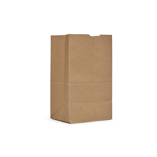 20-LB SQUAT GROCERY BAG 60# PPR 8-1/8X6X14-1/16 KR