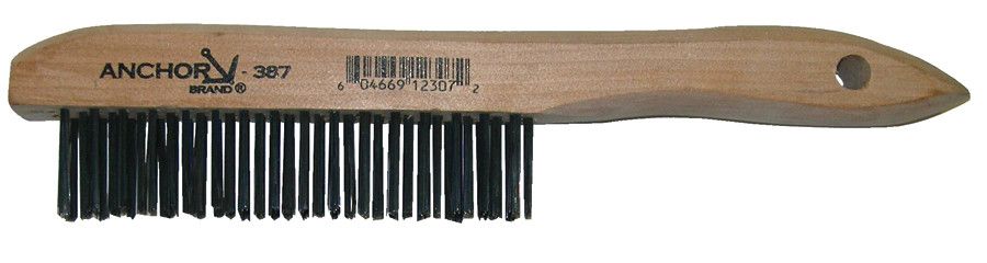 ANCHOR CARBON STEEL SHOE HANDLE BRUSH