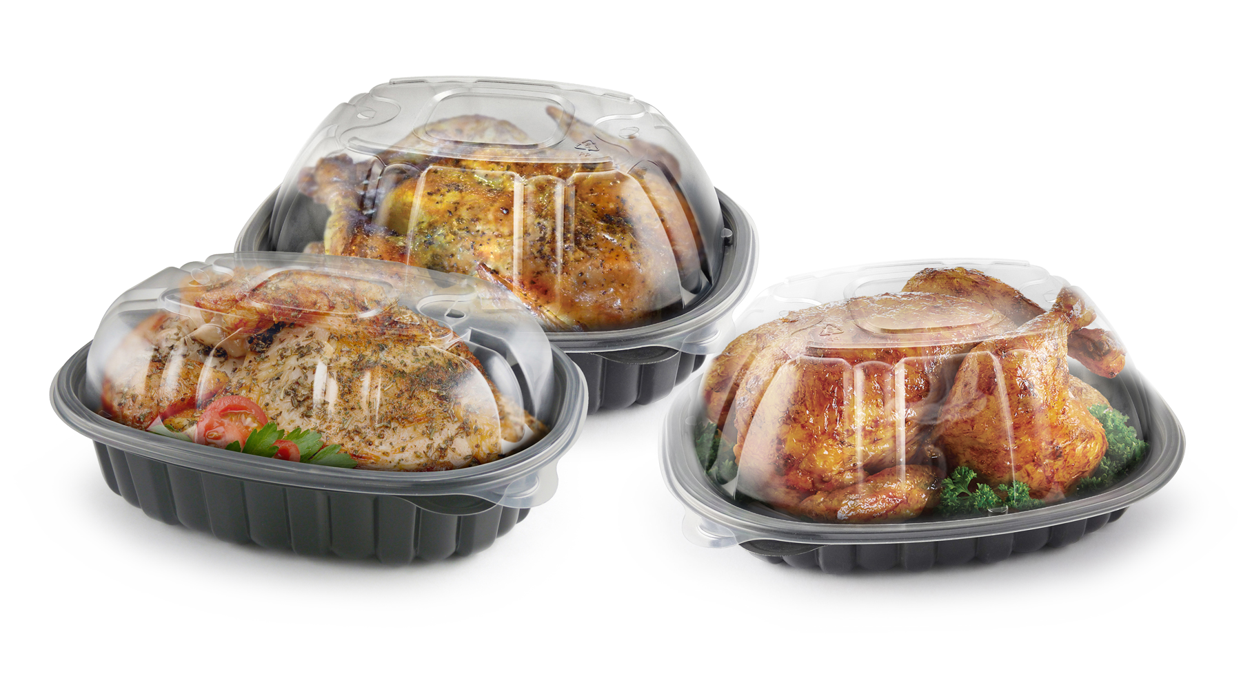 NATURE'S BEST ROASTER P/P HIGH DOME VENTED LID BLACK