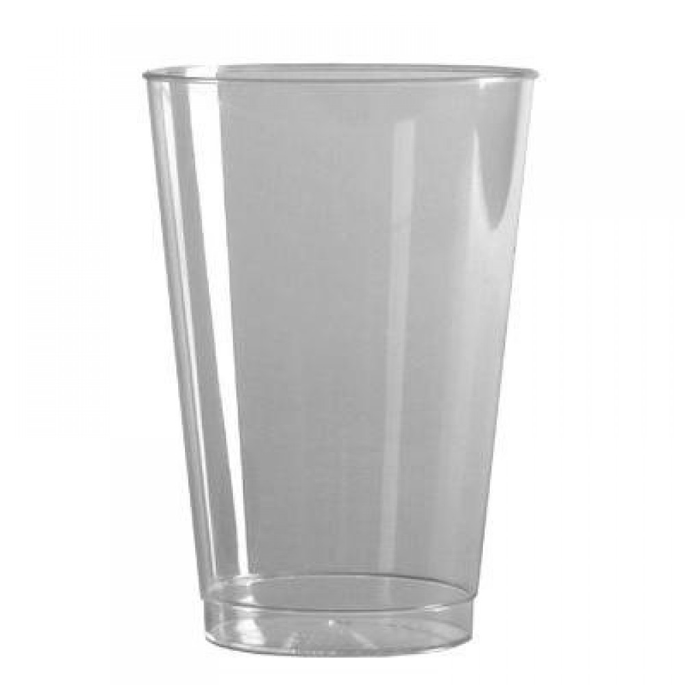 16OZ CLEAR TALL TUMBLER X-HEAVY RIGID PLASTIC 20/25/CS