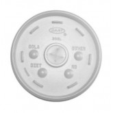 LID TRANS PLASTIC SLOTTED FOR 24N,24K, 32AJ20 CUPS