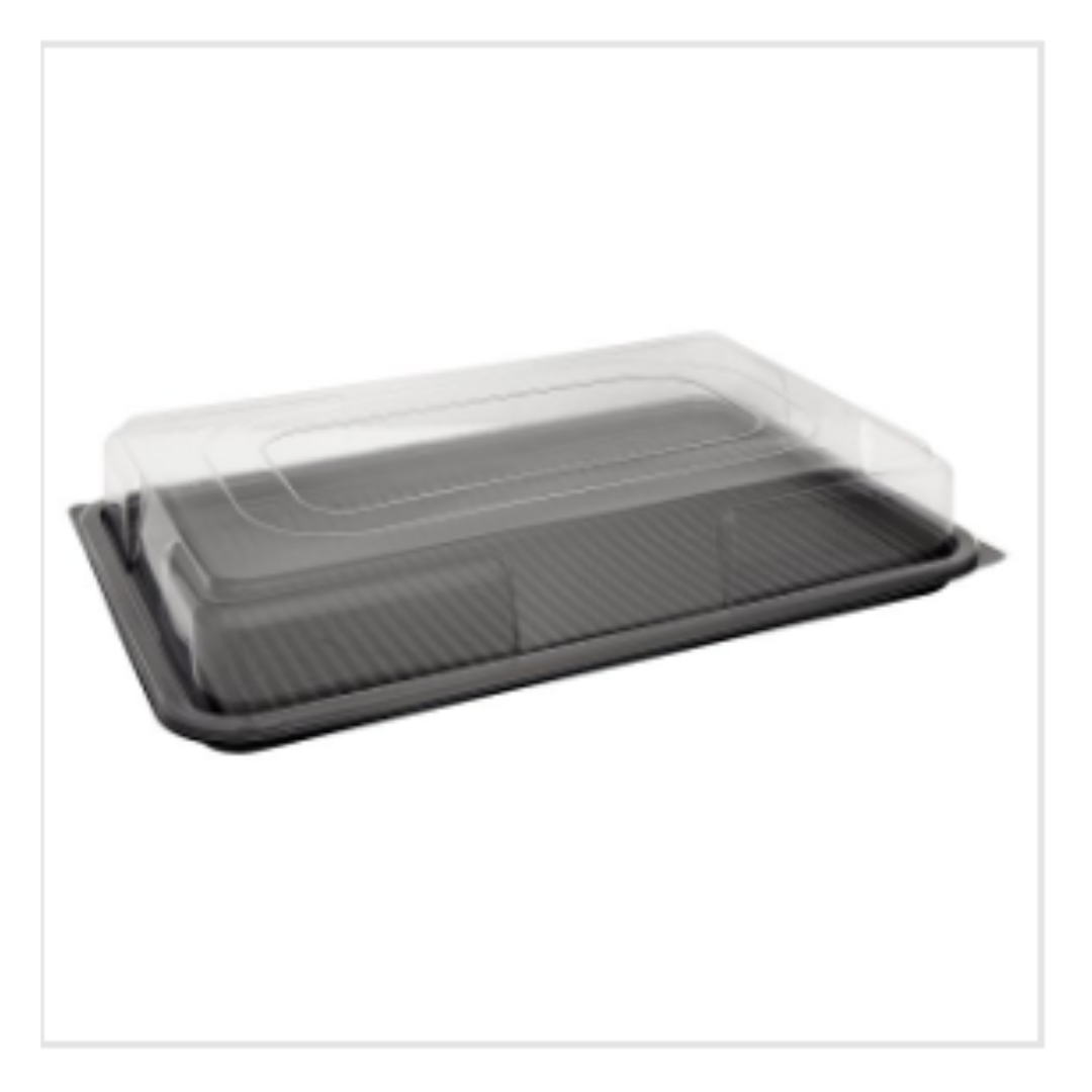 DISPLAYCAKE 8" 2-3 LAYER 2-PC CLEAR BASE AND LID