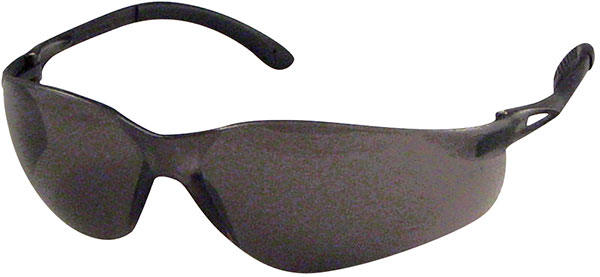 SenTec w/rubberized temple tips, grey lens, ANSI/CSA
