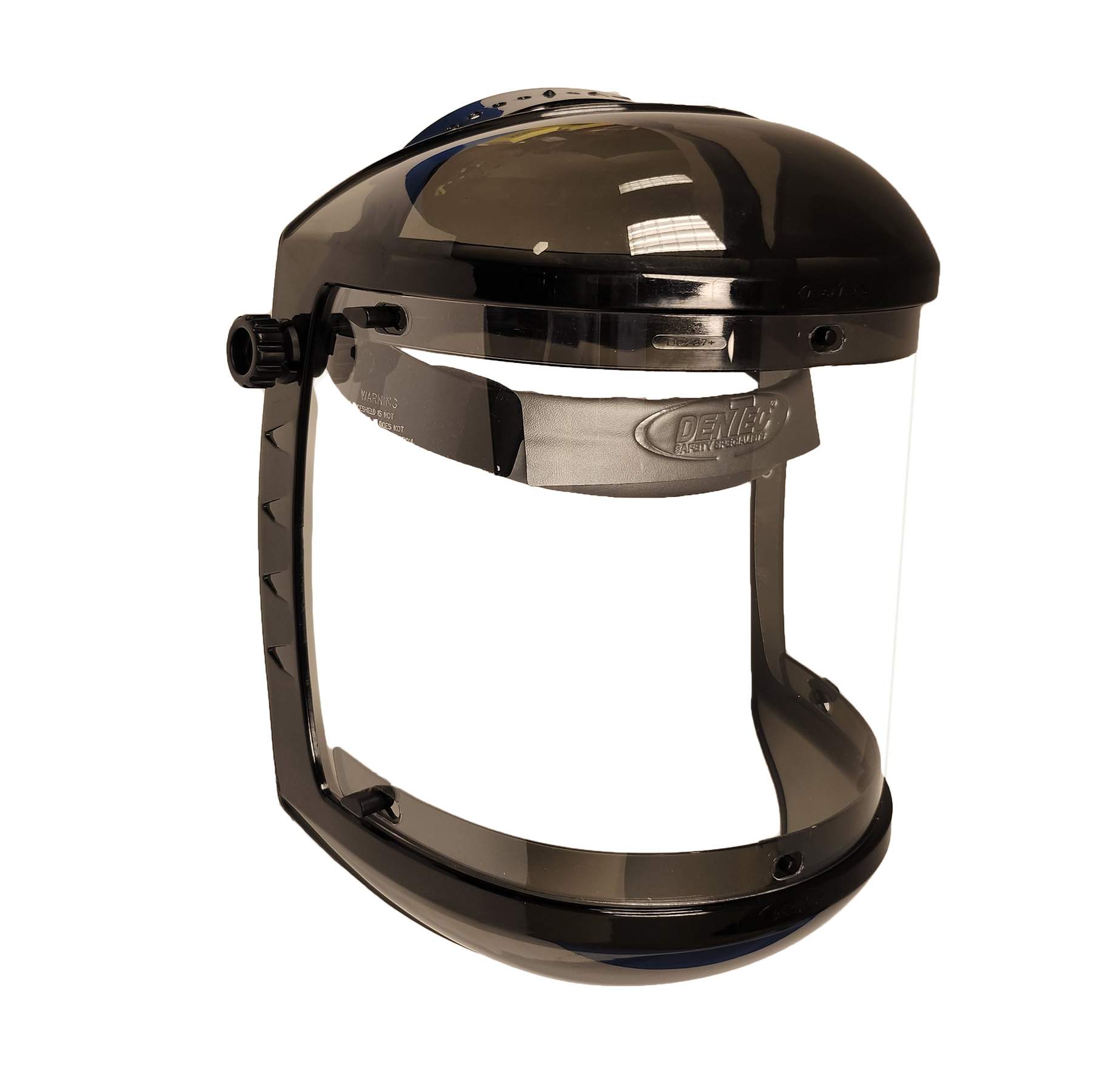 FaceTec crown with ratchet suspension with PC Visor Installed, CSA/ANSI