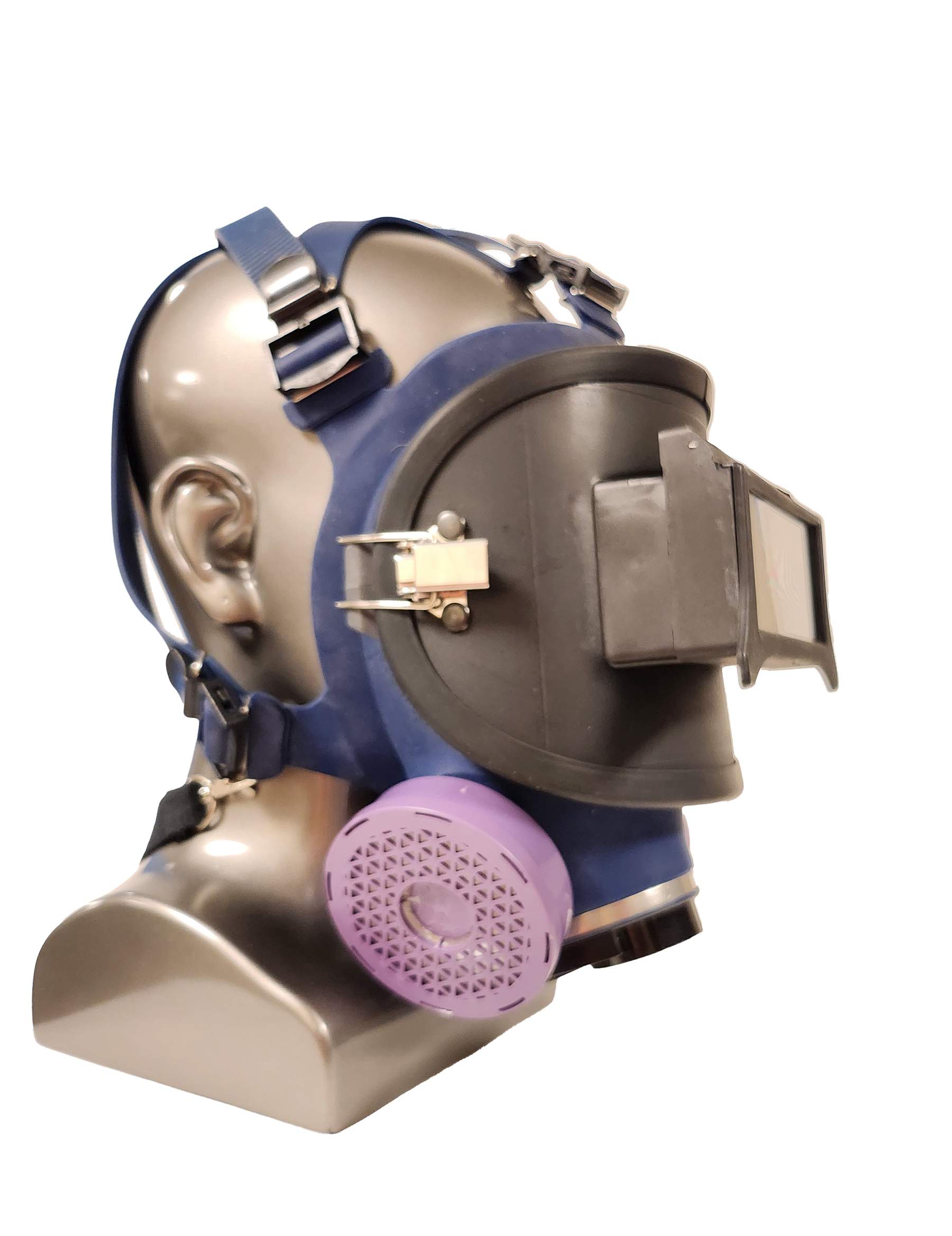 Full Facepiece Assembly, With Inner Mask - SC Silicone With P100 & Welding Shield Adapter (Does not include welding or cover lens)