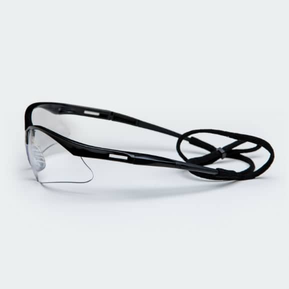 CHECKLITE SAFETY GLASSES UNCOATED CLEAR LENS