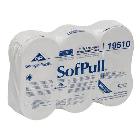 SOFPULL TISSUE HIGH CAP CENTERPULL 2-PLY 2000-SHEETS