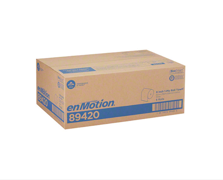 ENMOTION RECESS TOWEL 8.25X700 WHITE