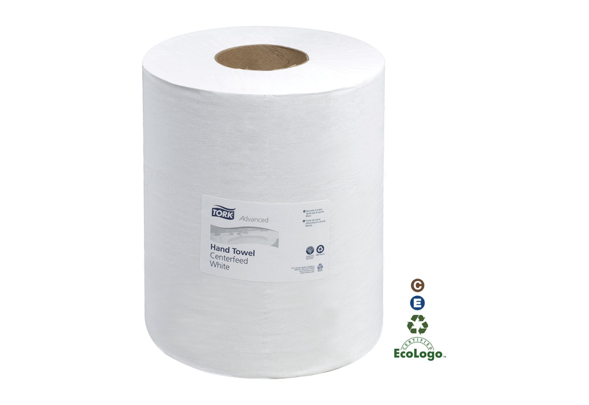 121202*M-TORK 2PLY CENTER PULL WHITE TOWEL 9X590         6/CS