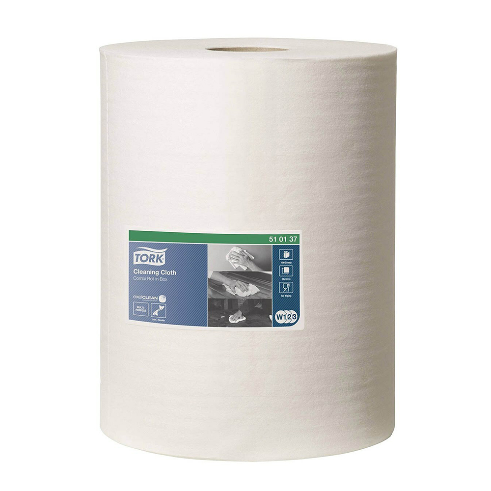 TORK IND CLEANING CLOTH GIANT 1-P 12.6X13.3 GRY 1050CT