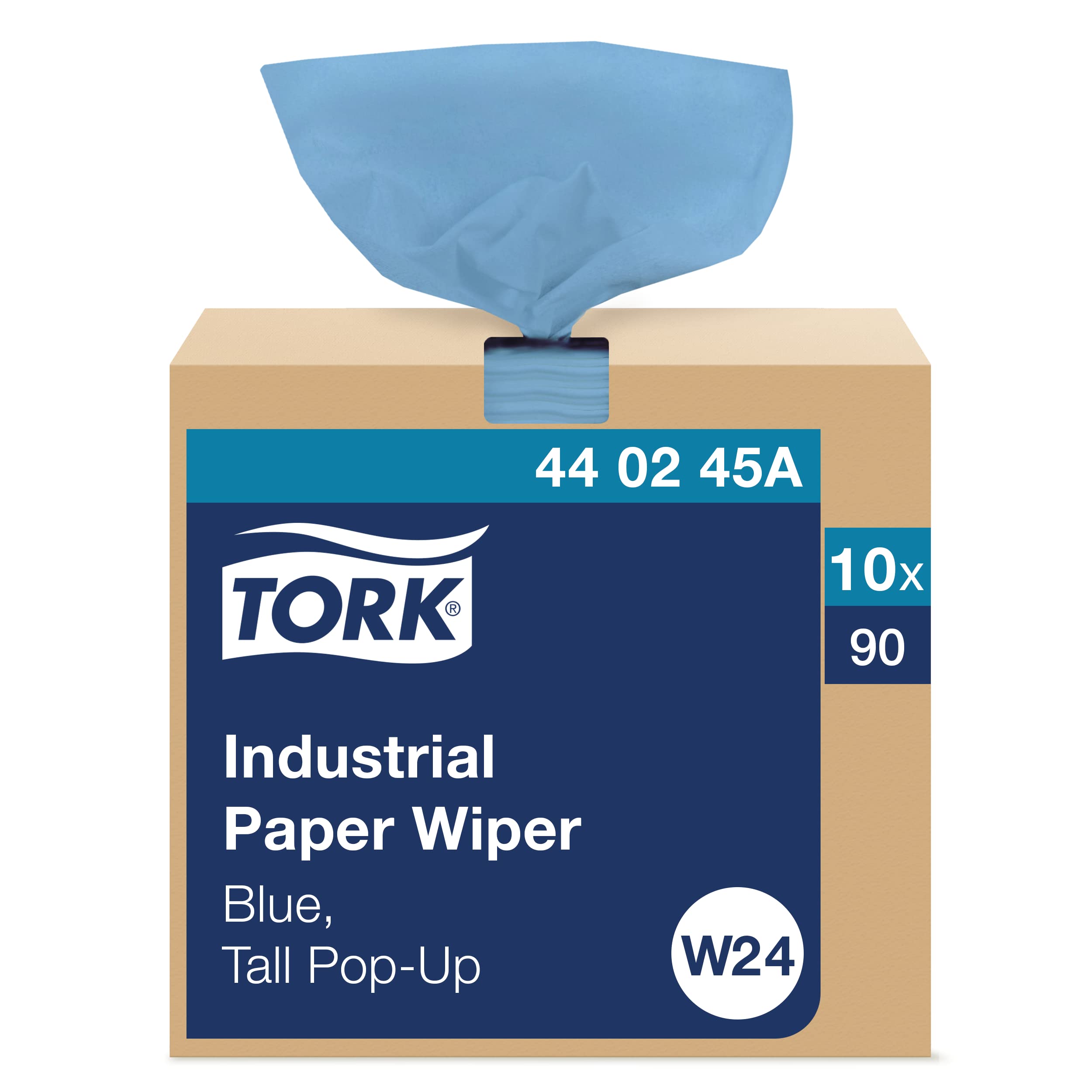 440245A* TORK ADV WIPER 440 TALL POP-UP 4-PLY PAPER BLUE