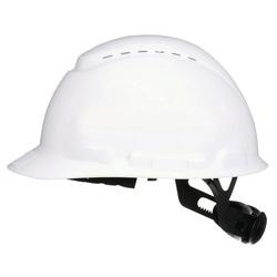 HARD HAT WHT VENT RATCHET SUSPENSION W UVICATOR
