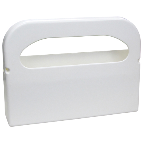TOILET SEAT COVER DISP 1/2-FLD W/TAPE WHT
