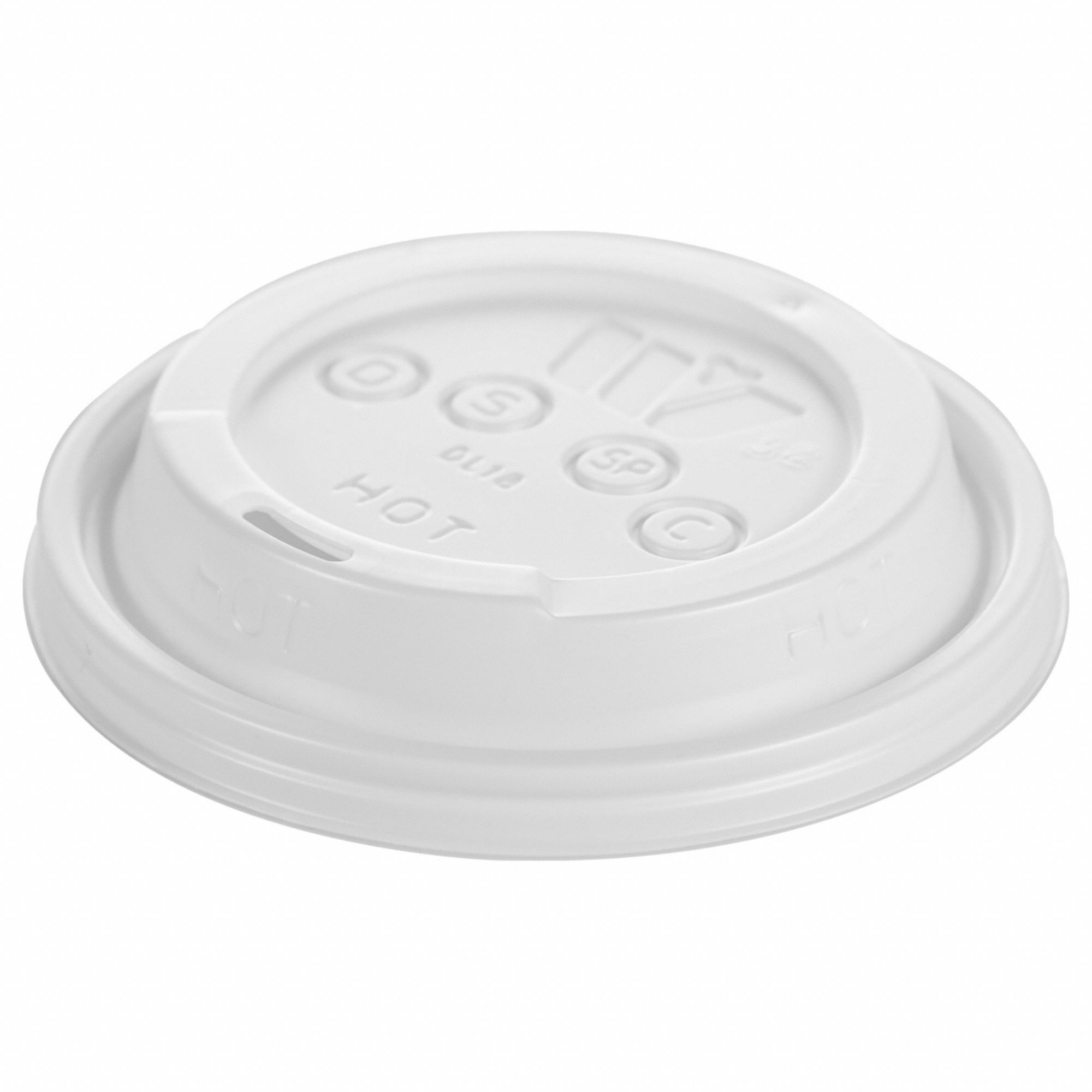 LHRDE-16 LID FOR HOT CUP COMPOSTABLE 10/12/16/20-OZ