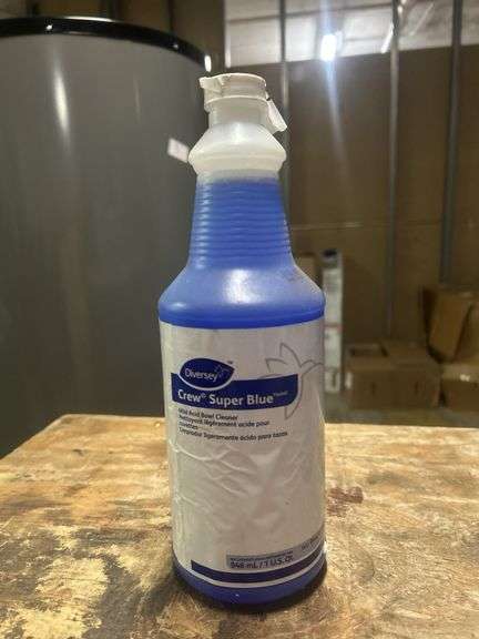 CREW SUPER BLUE BOWL CLEANER MILD ACID 32-OZ