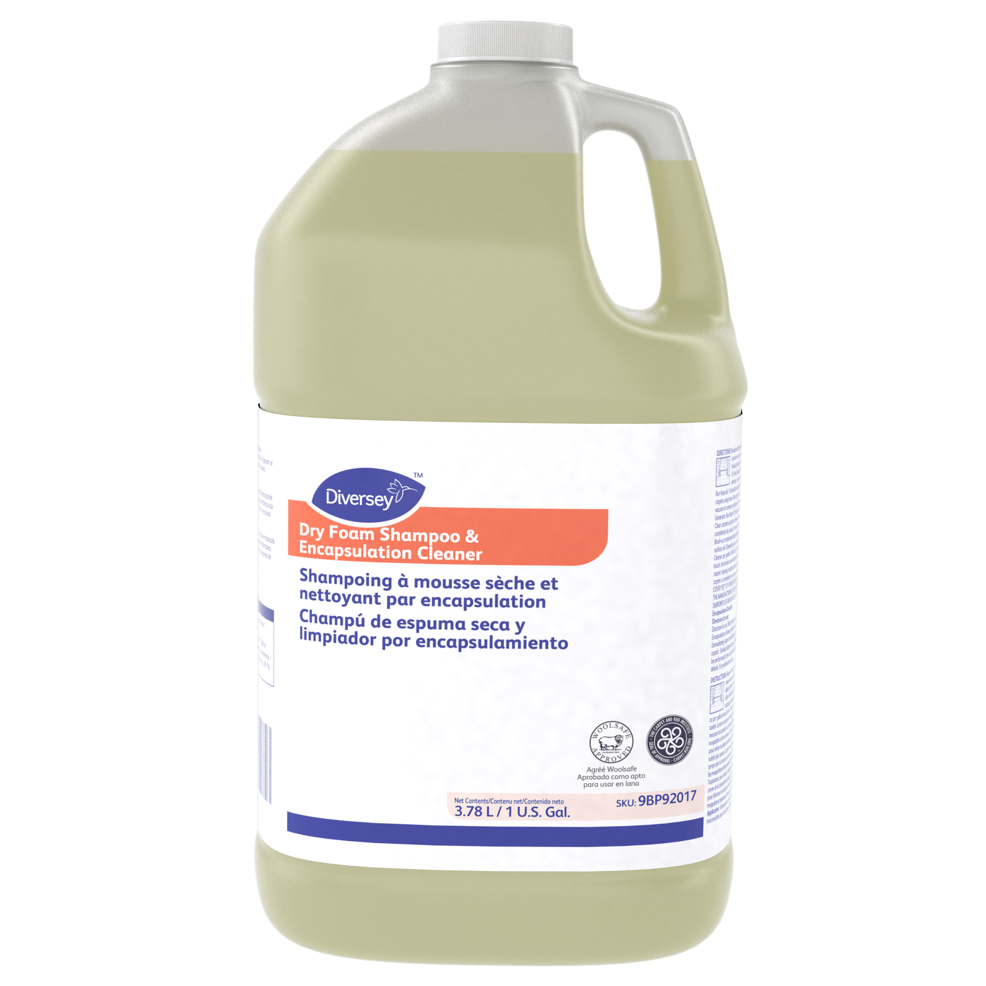 DRY FOAM SHAMPOO & ENCAPSULATION CLEANER 1-GAL