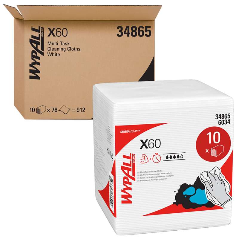 WYPALL-TERI X60 1/4-FOLD WHITE