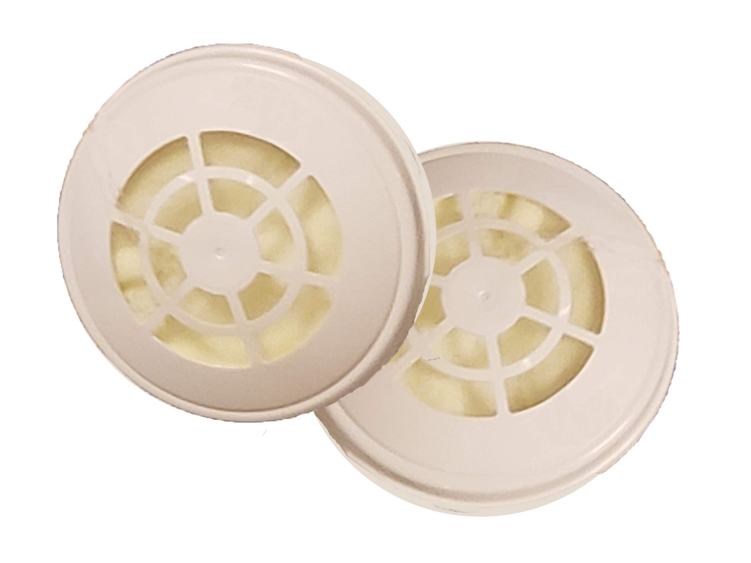 NxMD White Filter Cover & holder with N95 Filters  (10 Pair/case) Suitable For COVID virus in accordance with CDC guidelines and Non oil based aerosols.