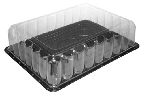 PLASTIC BAKERY CONTAINERS/LIDS
