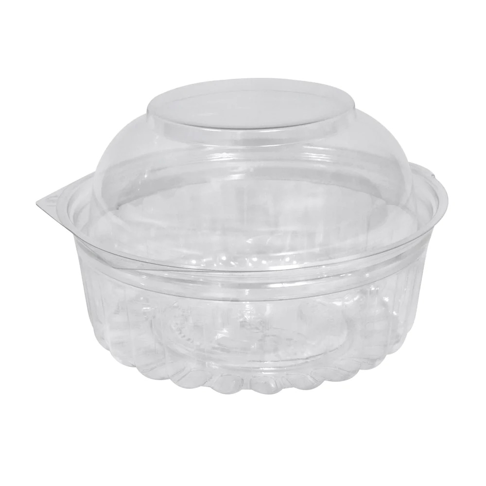 PLASTIC SERVING BOWLS & LIDS