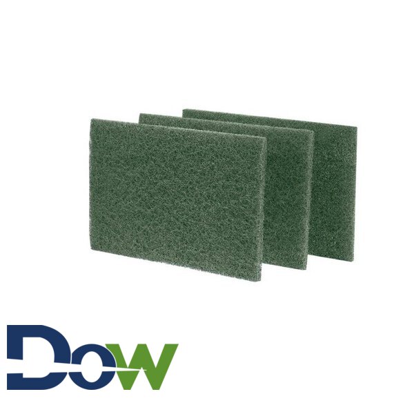 96050 3.5"X6" GRN SCOURING PAD GENER PURPOSE MED GRADE  60/CS
