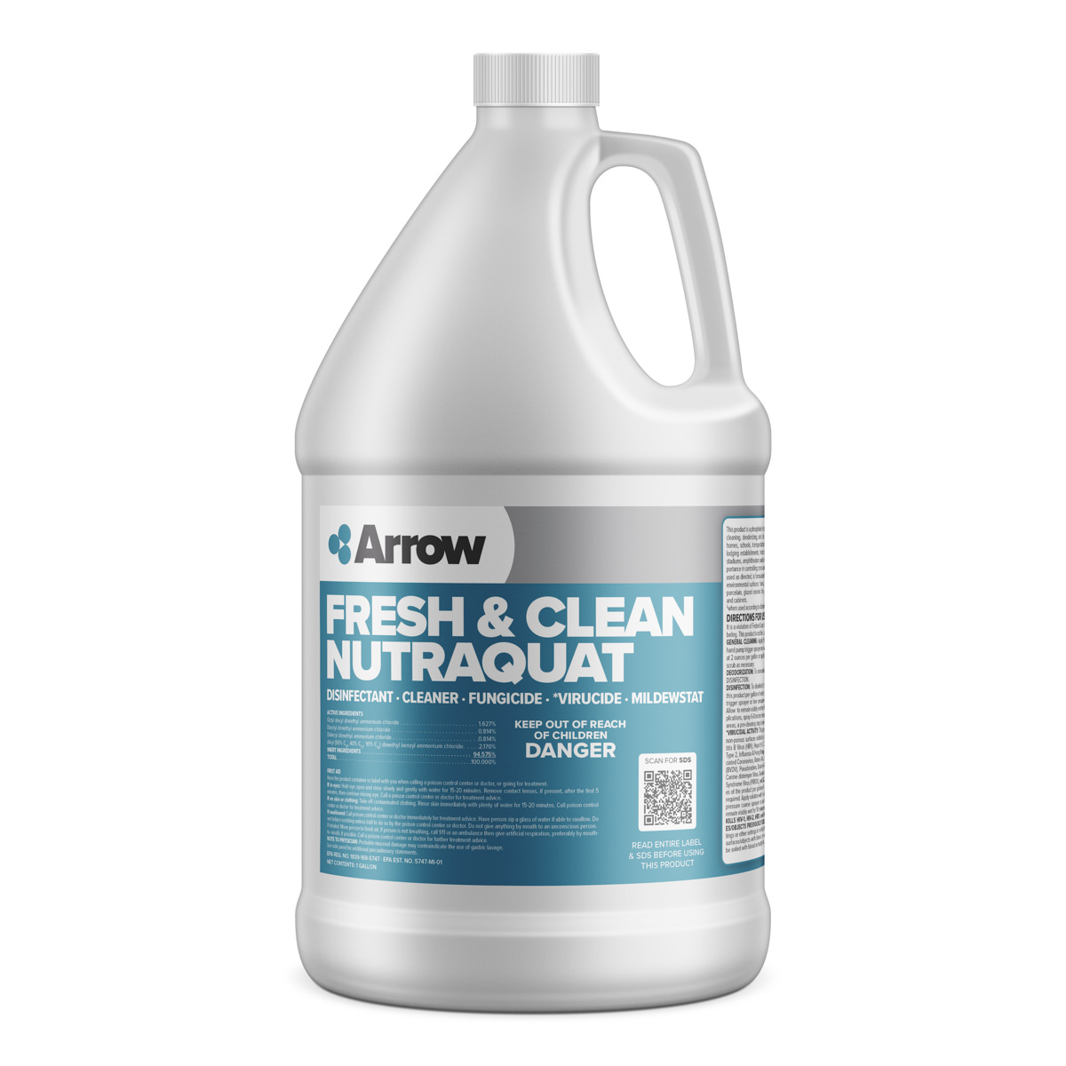 ARROW FRESH & CLEAN NEUTRA QUAT CLEANER 1-GAL