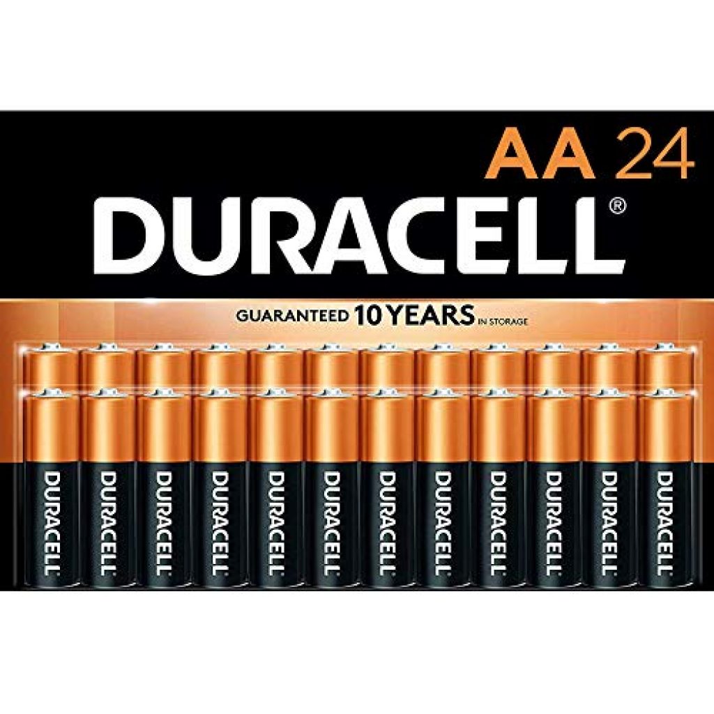 COPPERTOP ALKALINE BATTERIES, AA, 24/PK 144/CA