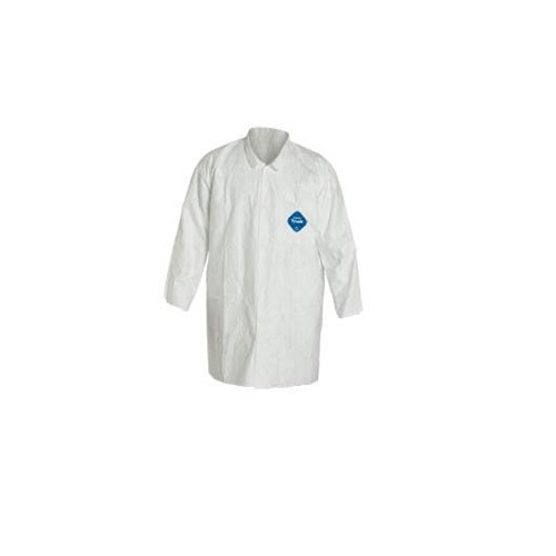 TYVEK LAB COAT SNAP FRONT 2 POCKETS