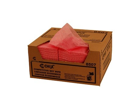 CHIX WET WIPER LT DUTY 13.5X24 PINK