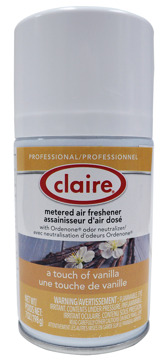 6.6-OZ TOUCH OF VANILLA METERED AIR FRESHENER    12/CS