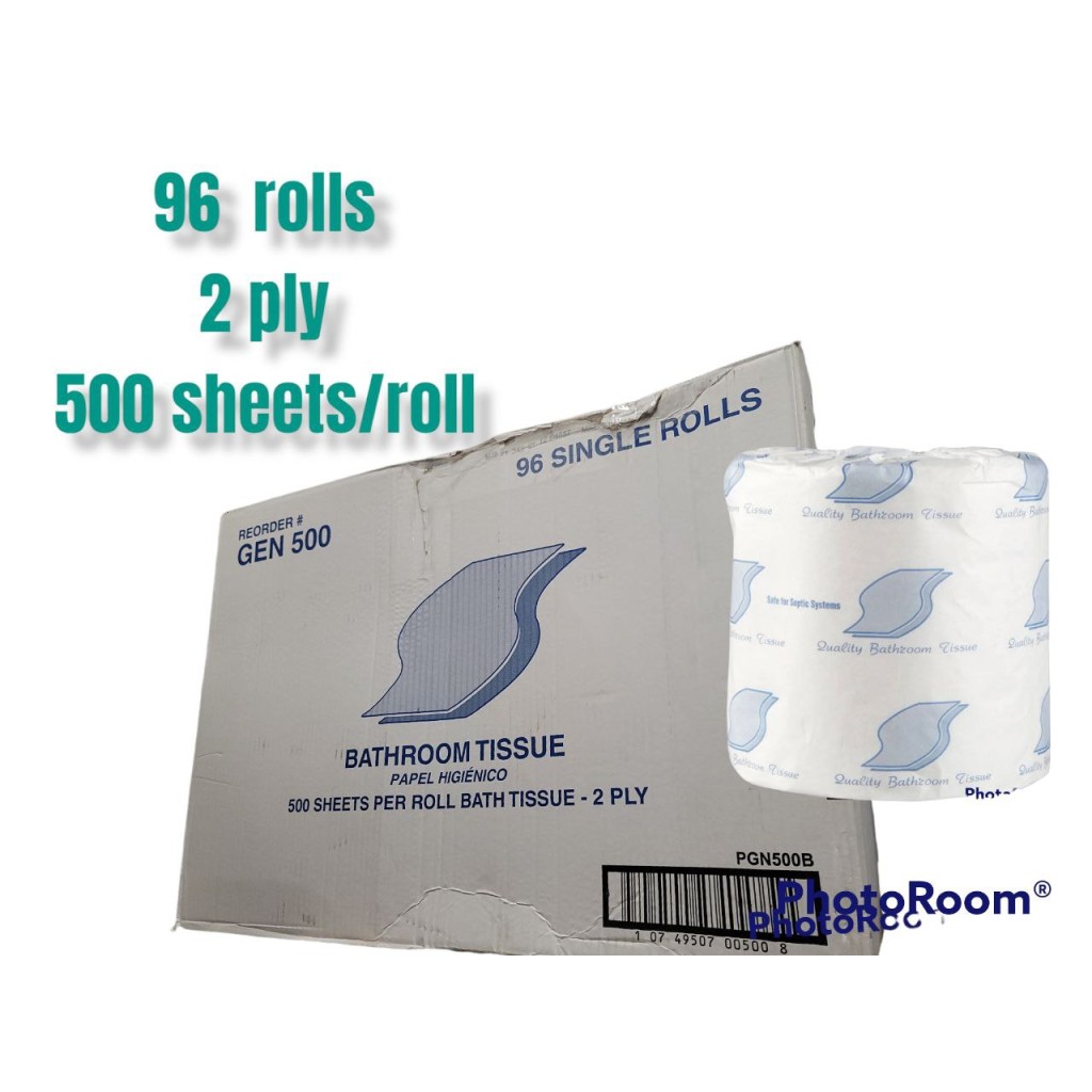 COMPANIONS MERIT BATH TISSUE S TANDARD 2 PLY WHITE 500 SHEET