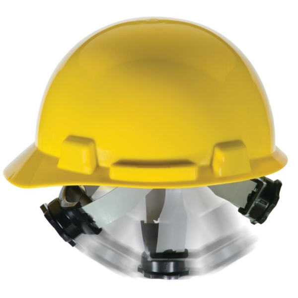 CAP-THERMOPLASTIC YELLOWW/3-S SWINGSTRAP