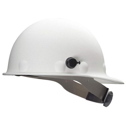 P2A HARD HAT, WHITE, SWINGSTRAP W/ QUICKLOK