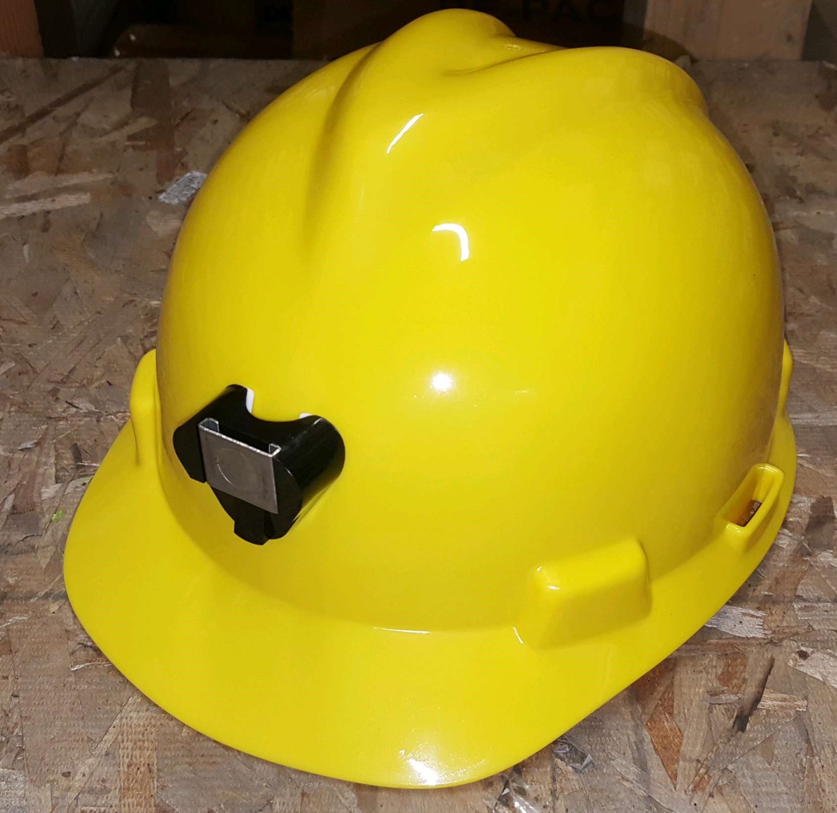 P2A HARD HAT, YELLOW, RATCHET