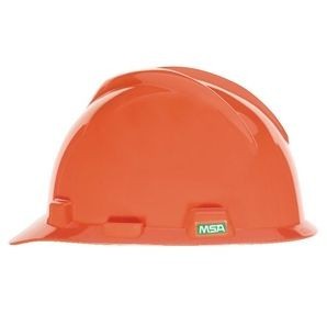 P2A HARD HAT, STRONG ORANGE, RATCHET