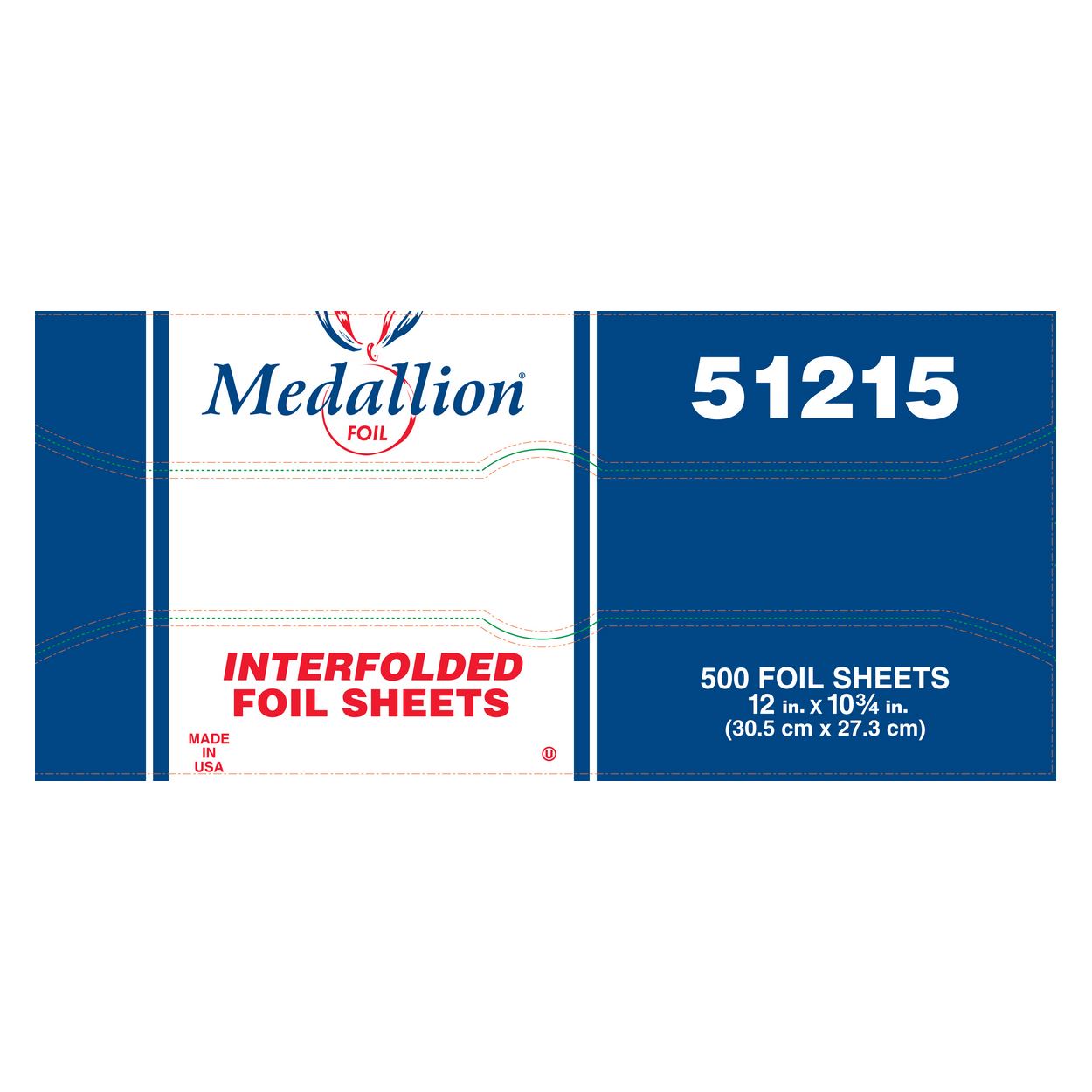 12X10.75 MEDALLION FOIL SHEETS INTERFOLDED