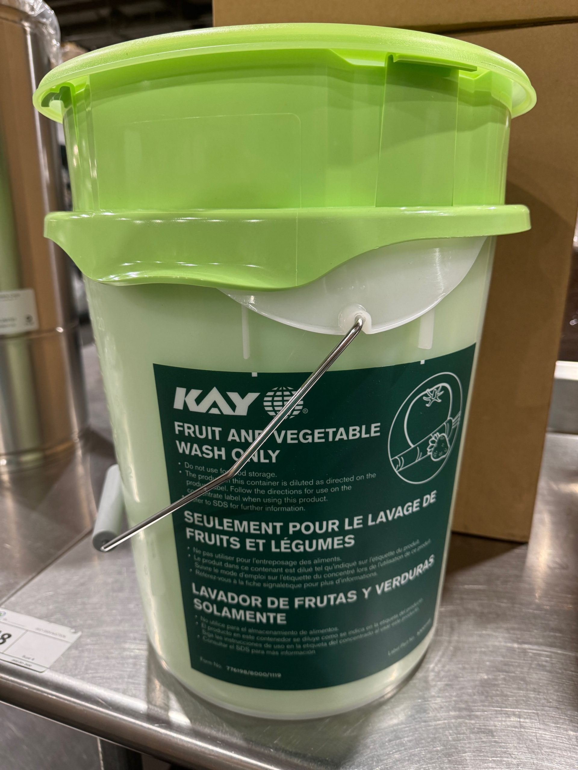 CMSTR PRODUCEMAXX PRODUCE WASH 2.5 GAL CLEAR