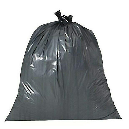 CAN LINER LDPE 38X58 .9MIL 60-GAL BLACK