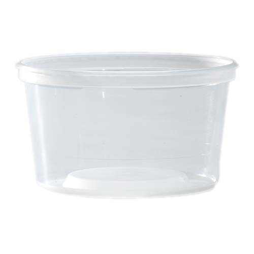 SAFE T GARD FRUIT CUP PLASTIC 12-OZ 3.5X3.5X3 CLEAR