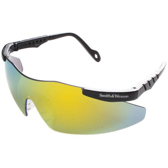 S&W MAGNUM 3G SAFETY GLASSES BLK FRAME CLEAR LEN