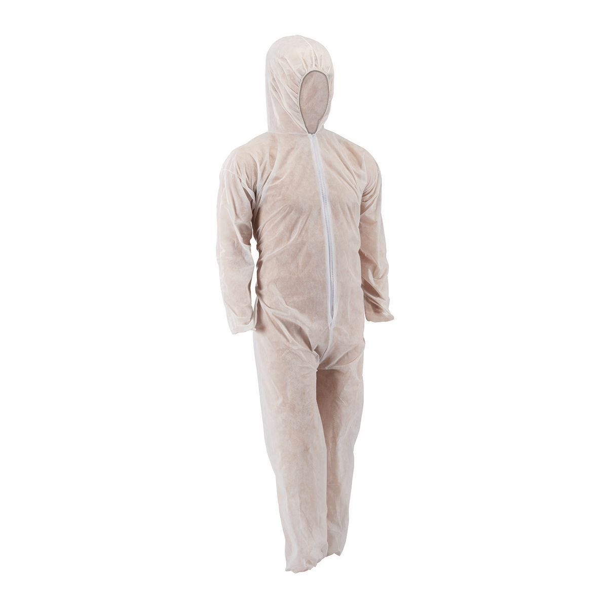 XXX-LARGE KLEENGUARD WHITE COVERALL ZIPPER FRONT