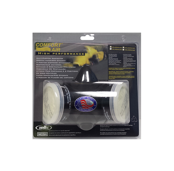 400 OV/N95 Complete, Elastomeric; Suitable For: Lacquer & Enamel Paints, Pesticides, Welding, Dusts, Non-Oil Mists in Small/Medium Clamshell MEETS OSHA SILICA DUST REQUIREMENTS APF 10 Suitable For COVID virus in accordance with CDC guidelines