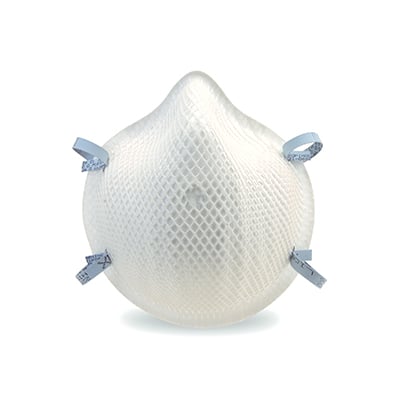 MED/LG N95 PARTICULATE RESPIRATOOR W/HANDYSTRA