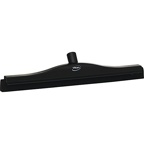 SQUEEGEE W/TAB 20" BLACK WITH BLACK BLADE