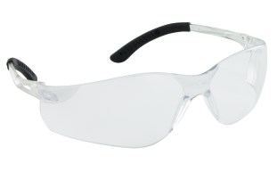 NSX Turbo Safety Glasses - Clear Anti-Fog Coated Lens - Polybag