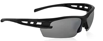 Diamondbacks Safety Glasses - Black Frame - Clear Lens - Clamshell